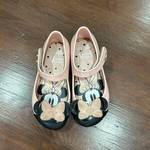 Mini Melissa Pink Minnie Mouse Kids Shoes